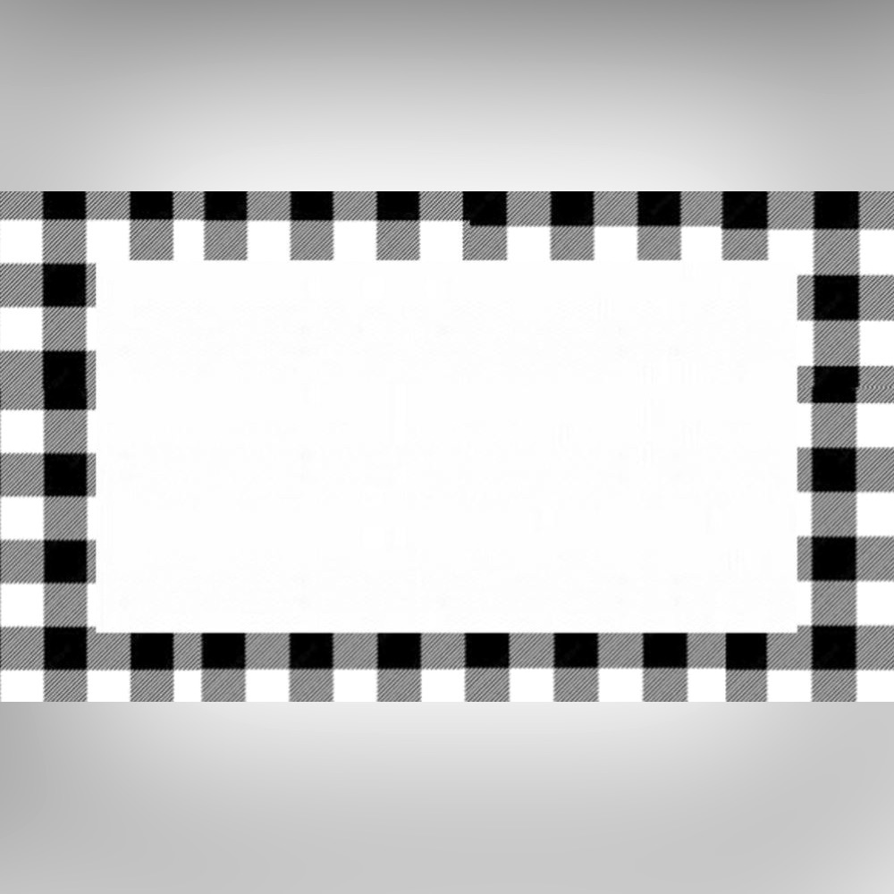 Posh Thank you Cards Gift Tag Plaid Fall Holiday Winter  Premium Quality